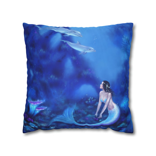 Throw Pillow Cover - Ultramarine
