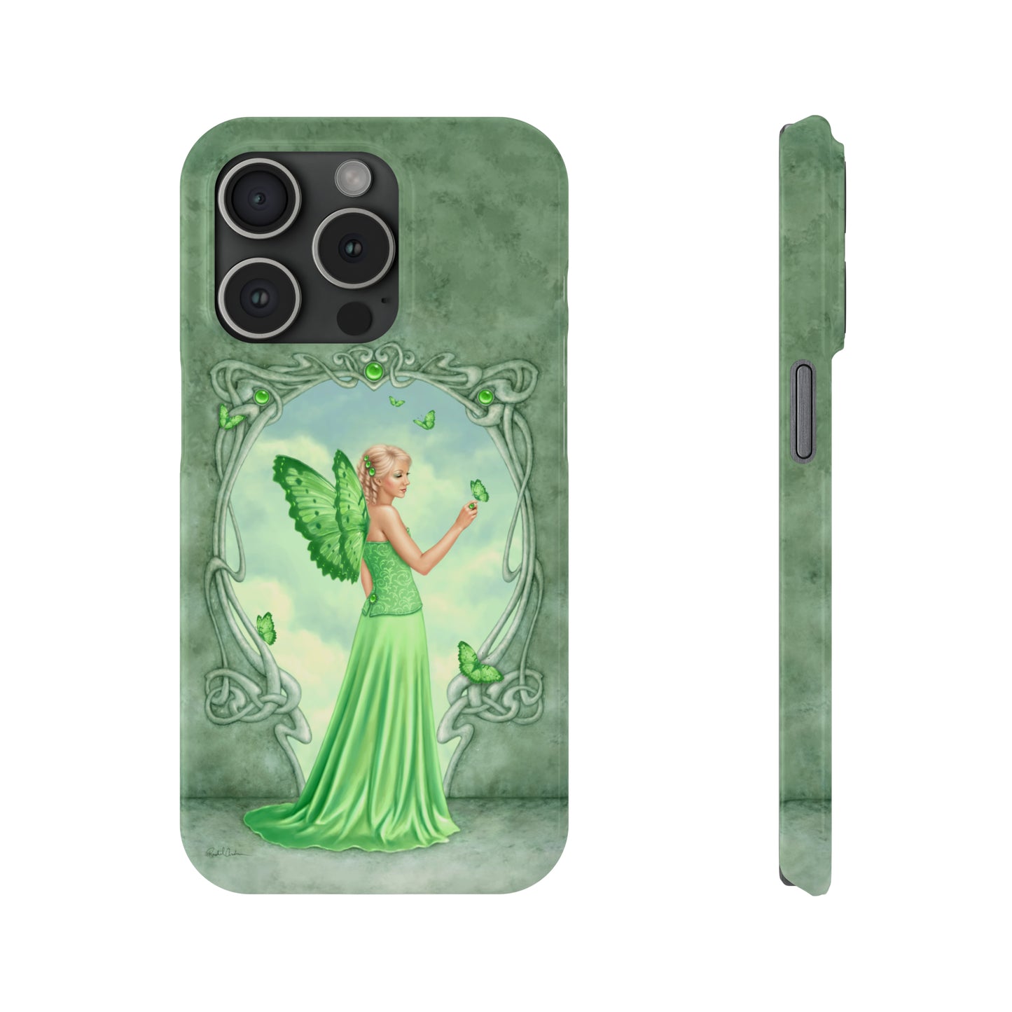 Phone Case - Peridot Birthstone Fairy