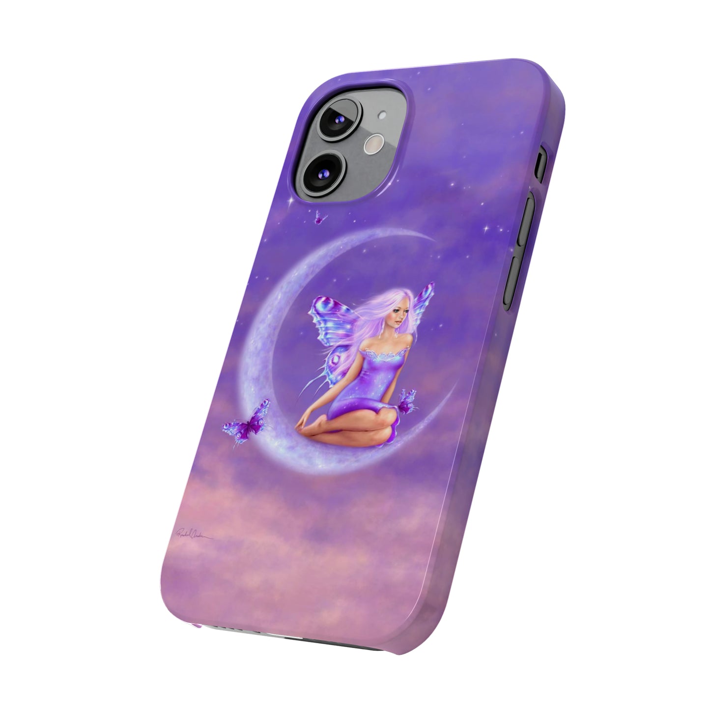 Slim Phone Case - Lavender Moon