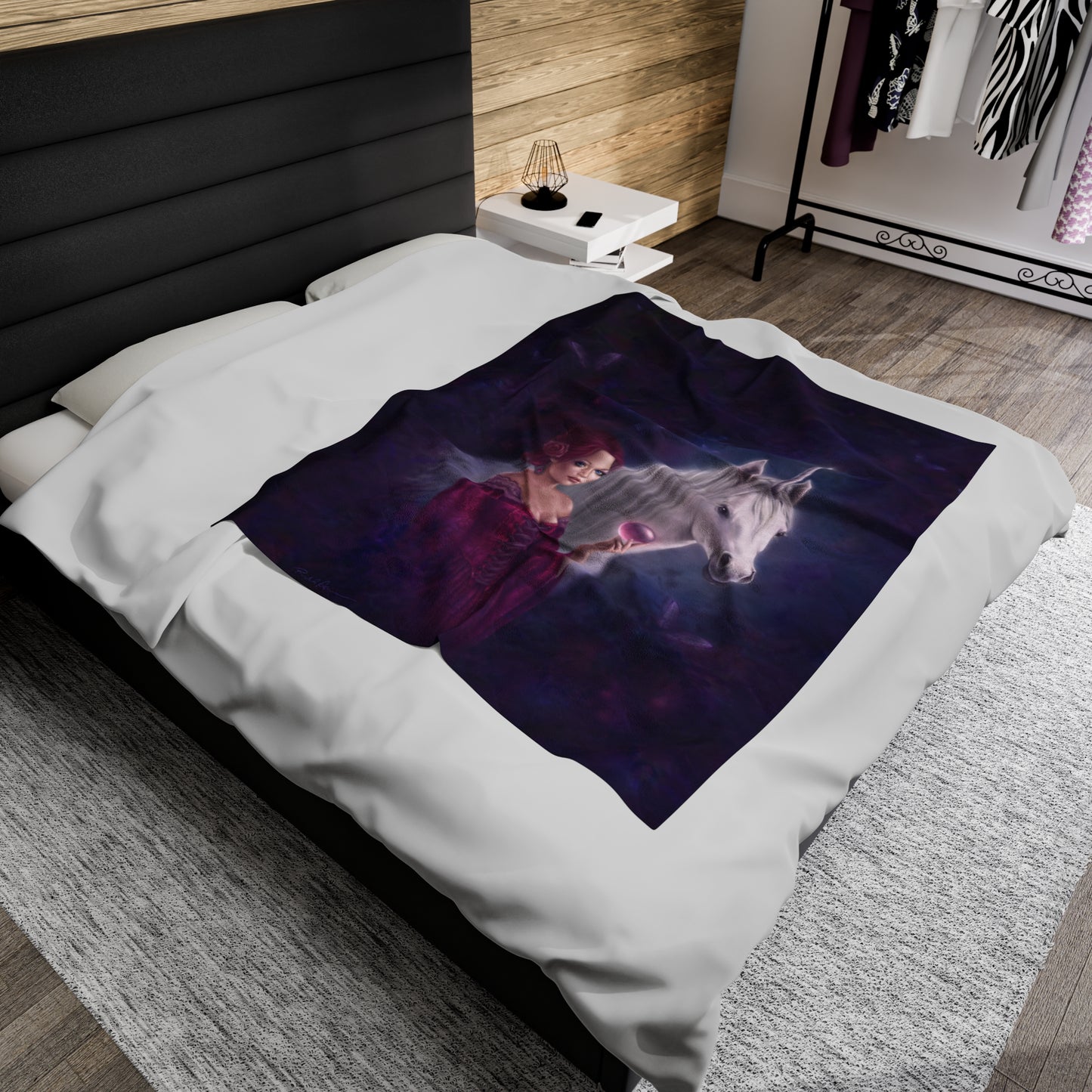 Velveteen Plush Blanket - The Mystic