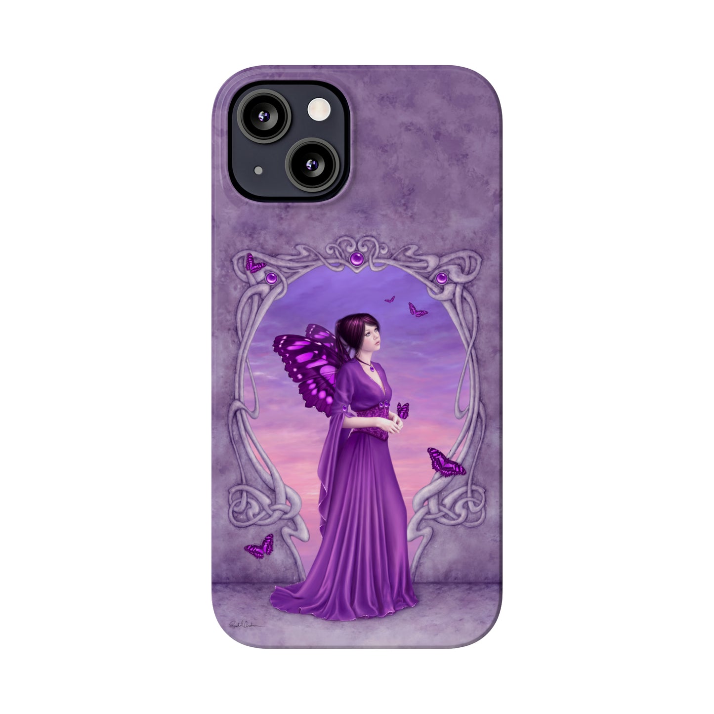 Phone Case - Amethyst Birthstone Fairy