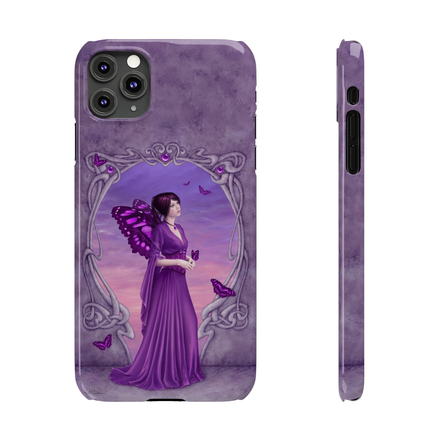 Phone Case - Amethyst Birthstone Fairy