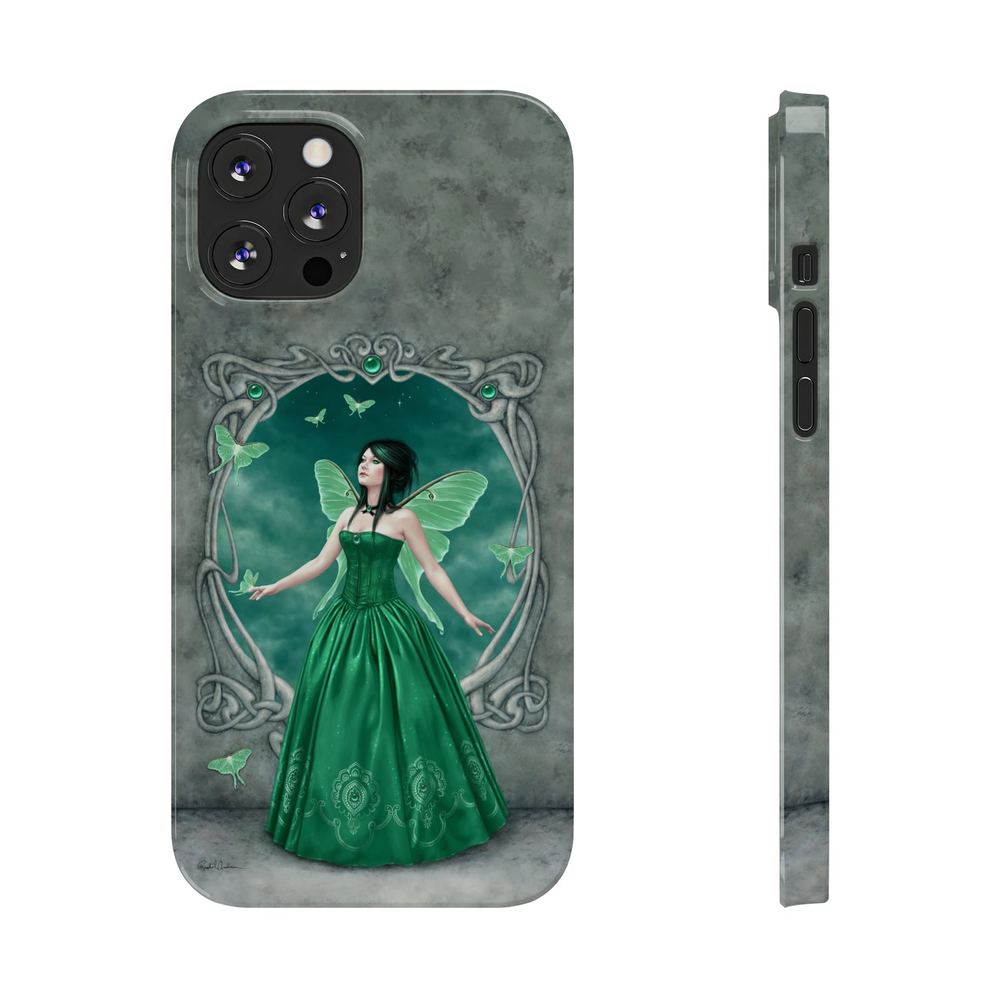Phone Case - Emerald Birthstone Fairy