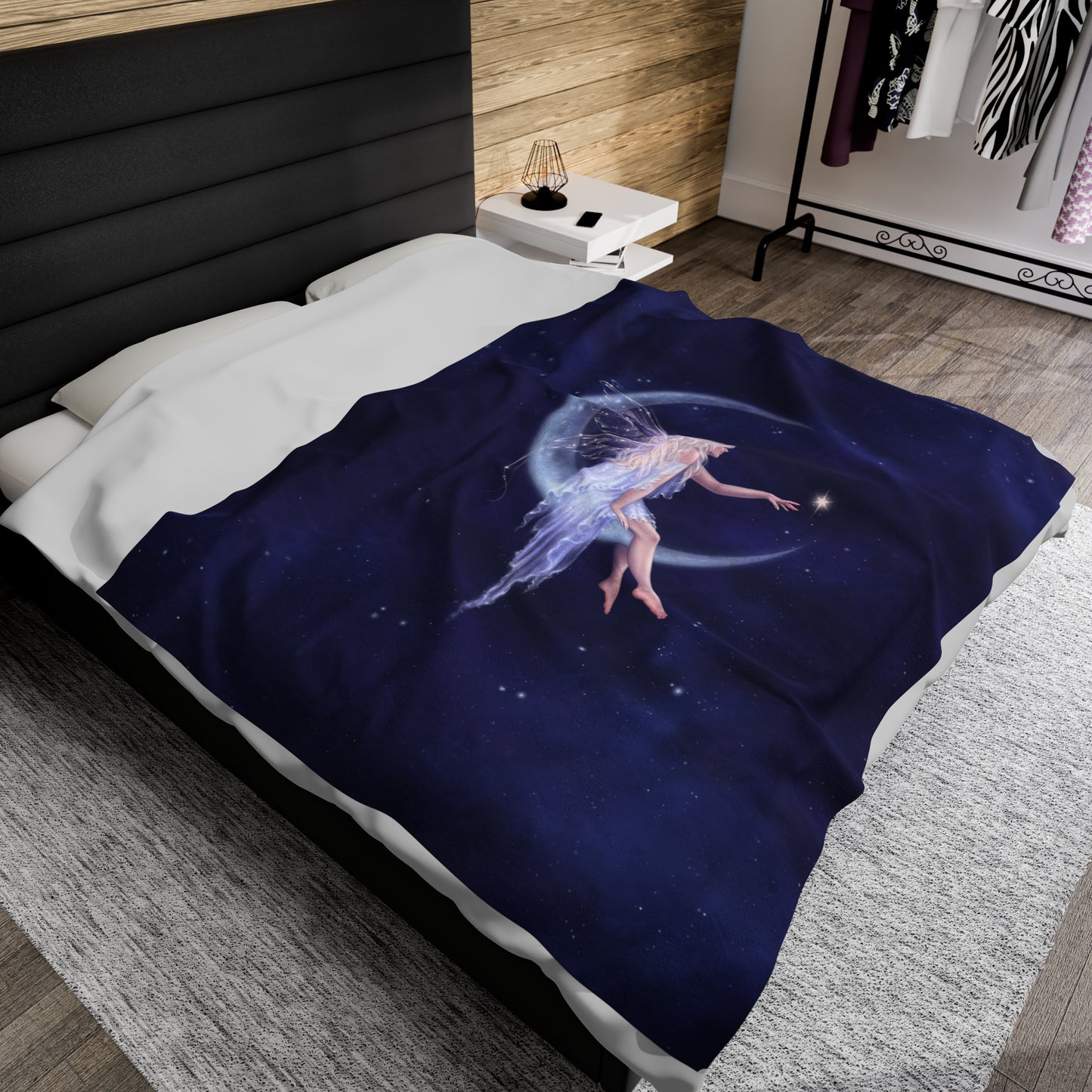 Velveteen Plush Blanket - Birth of a Star
