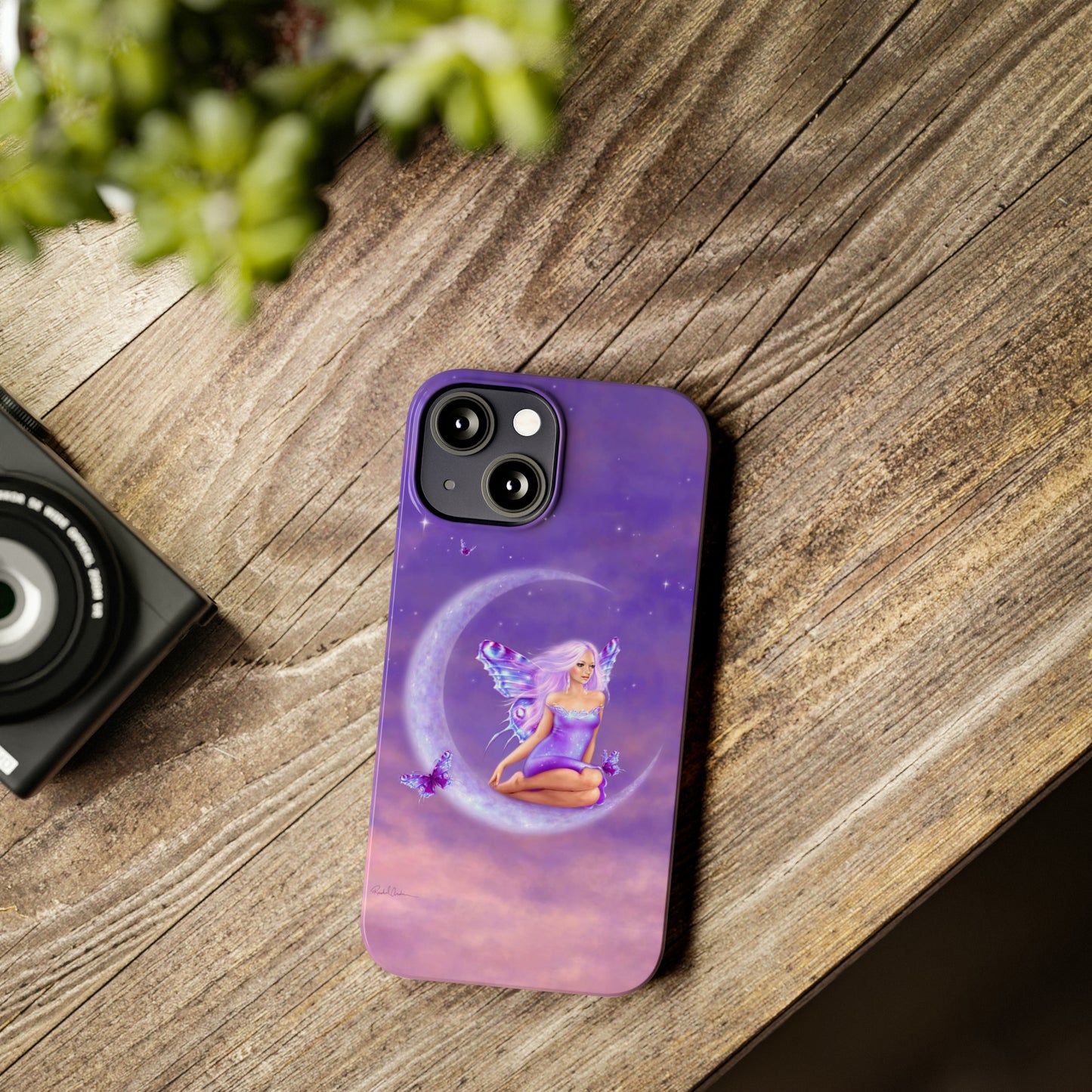 Slim Phone Case - Lavender Moon