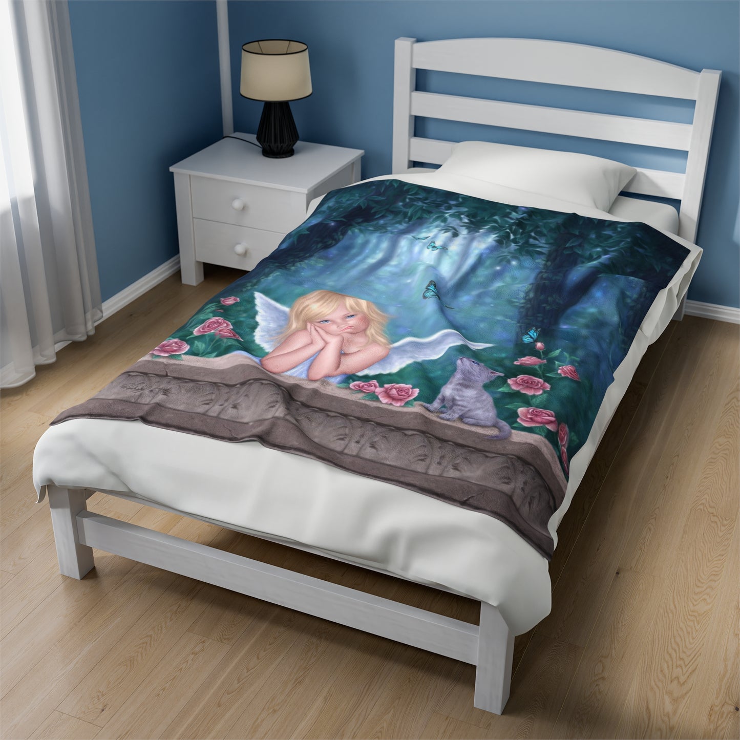 Velveteen Plush Blanket - Little Miracles