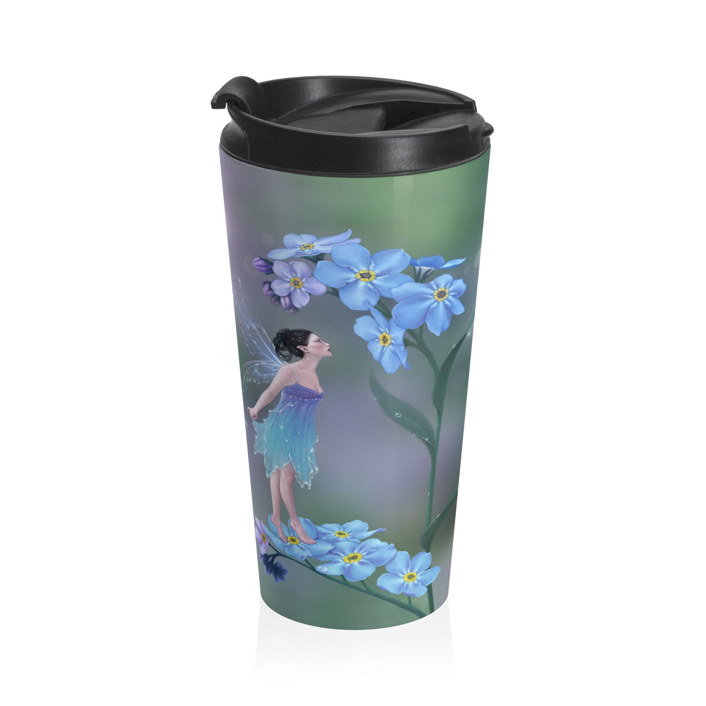 Travel Mug - Forget Me Not