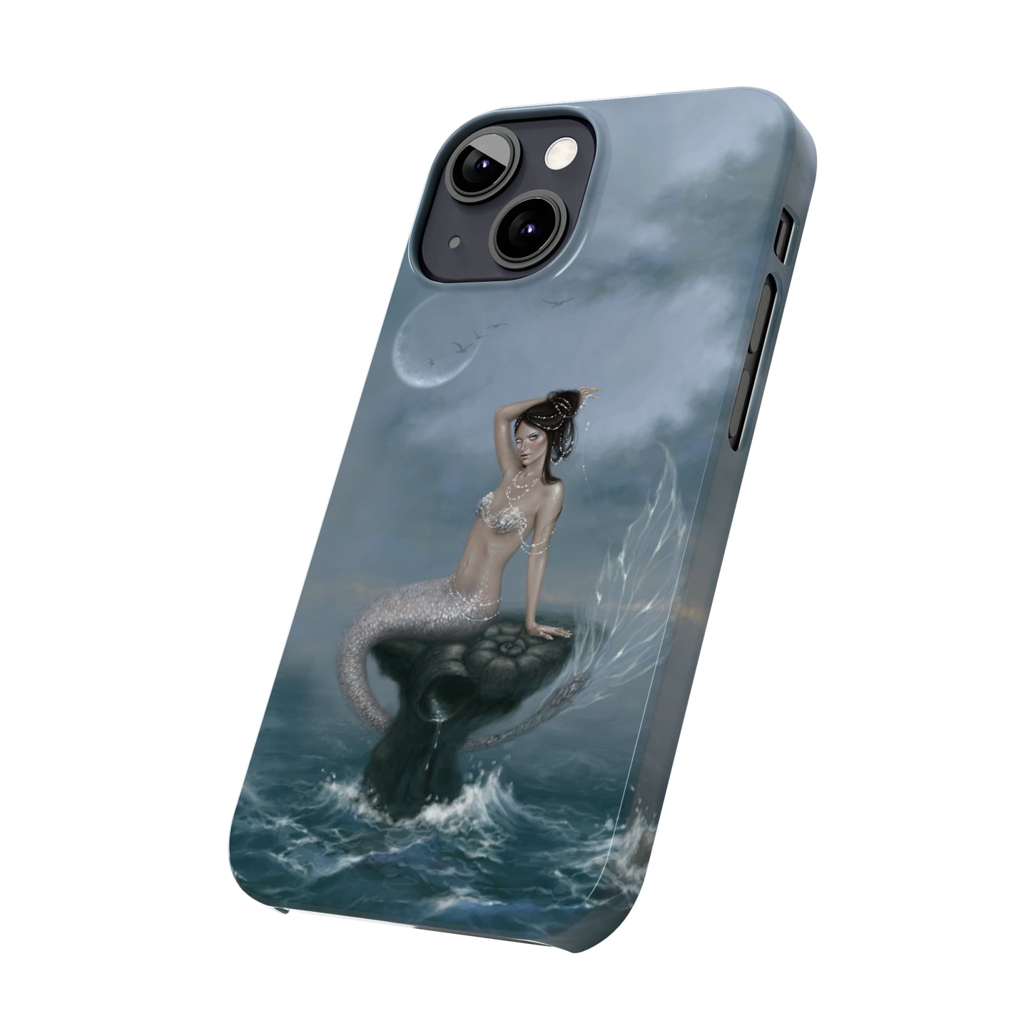 Slim Phone Case - Moon Tide