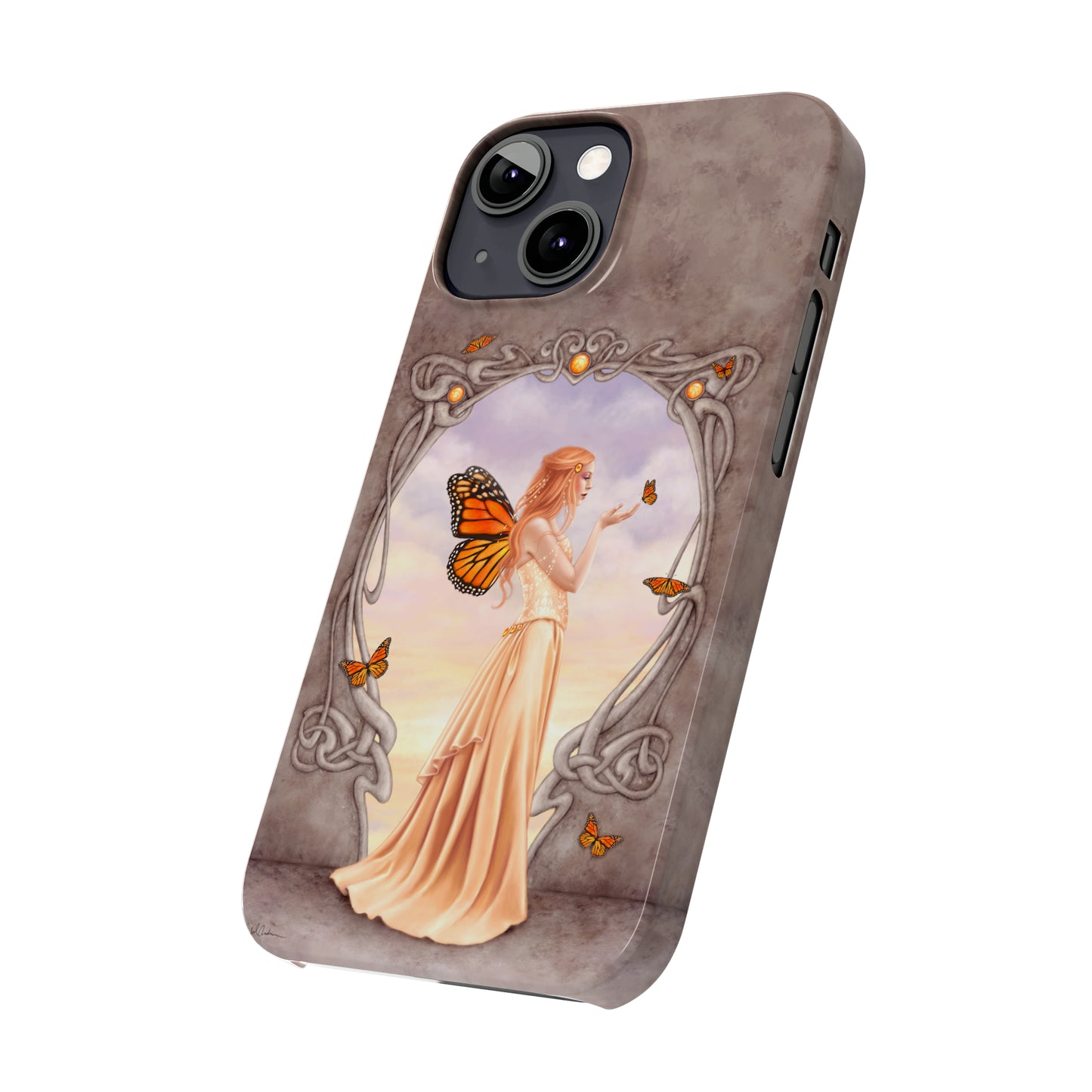Phone Case - Citrine Birthstone Fairy