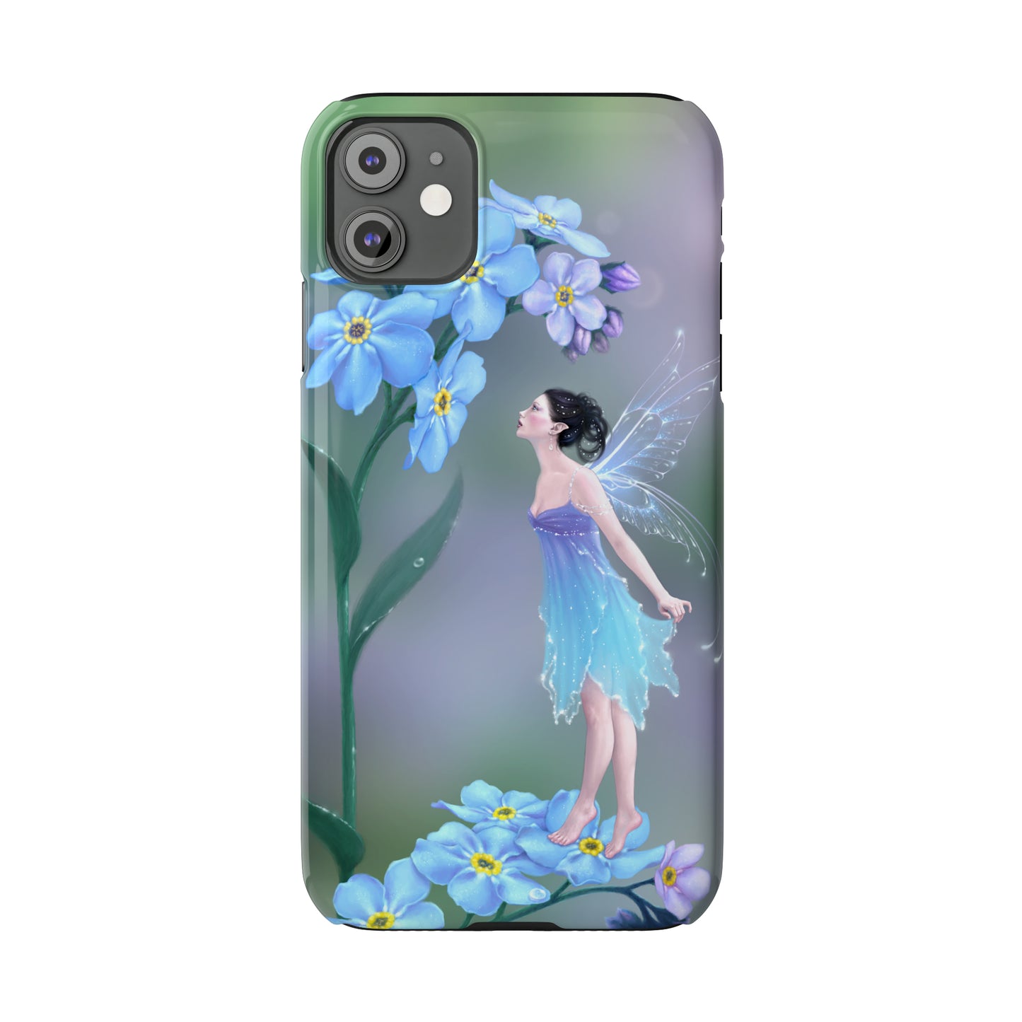 Slim Phone Case - Forget-Me-Not