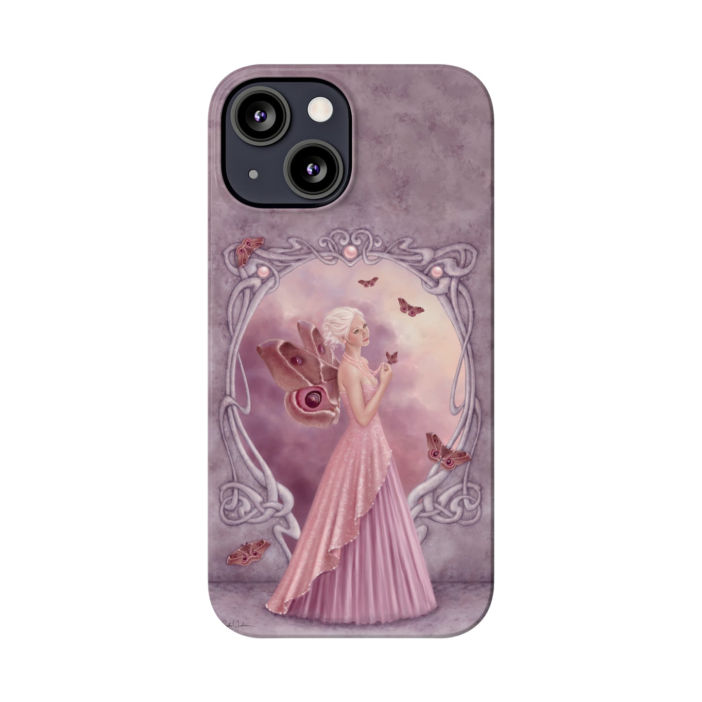 Phone Case - Pearl Birthstone Fairy