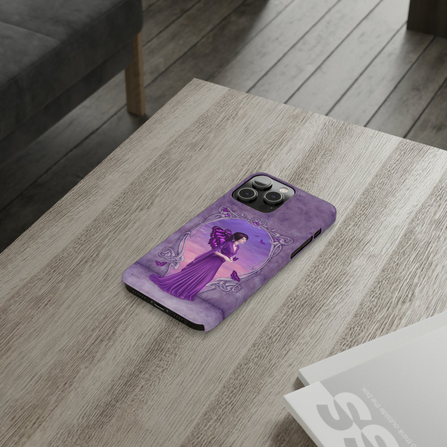 Phone Case - Amethyst Birthstone Fairy
