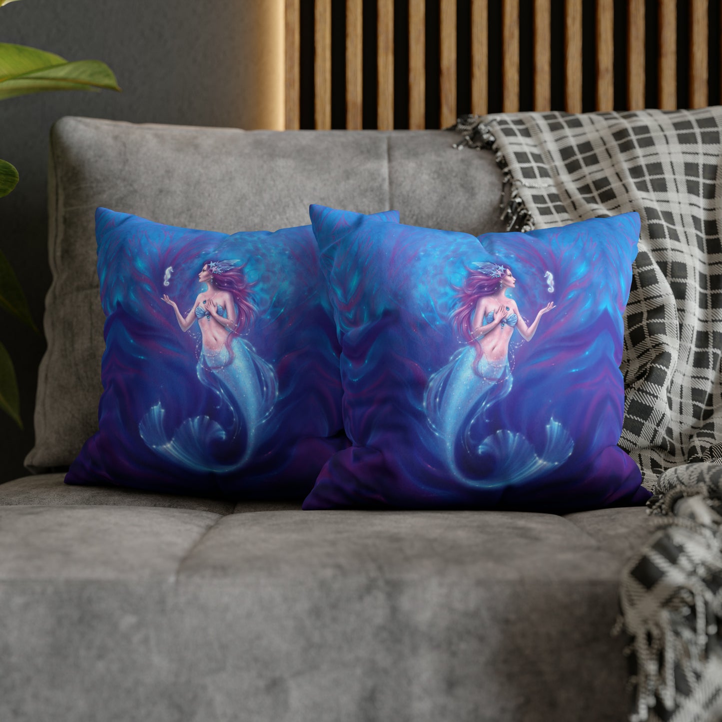 Throw Pillow Cover - Coral