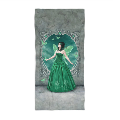 Beach Towel - Birthstones - Emerald
