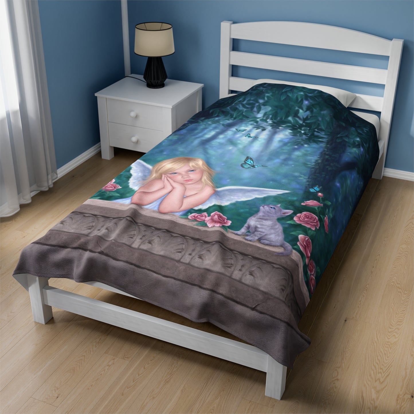 Velveteen Plush Blanket - Little Miracles