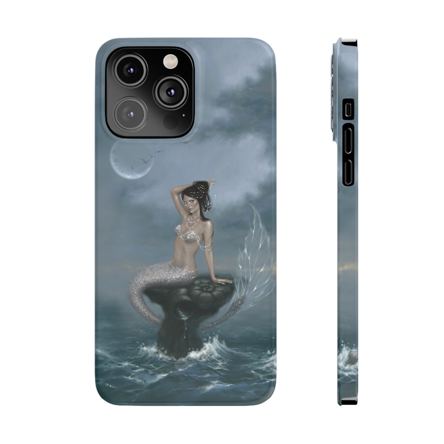 Slim Phone Case - Moon Tide