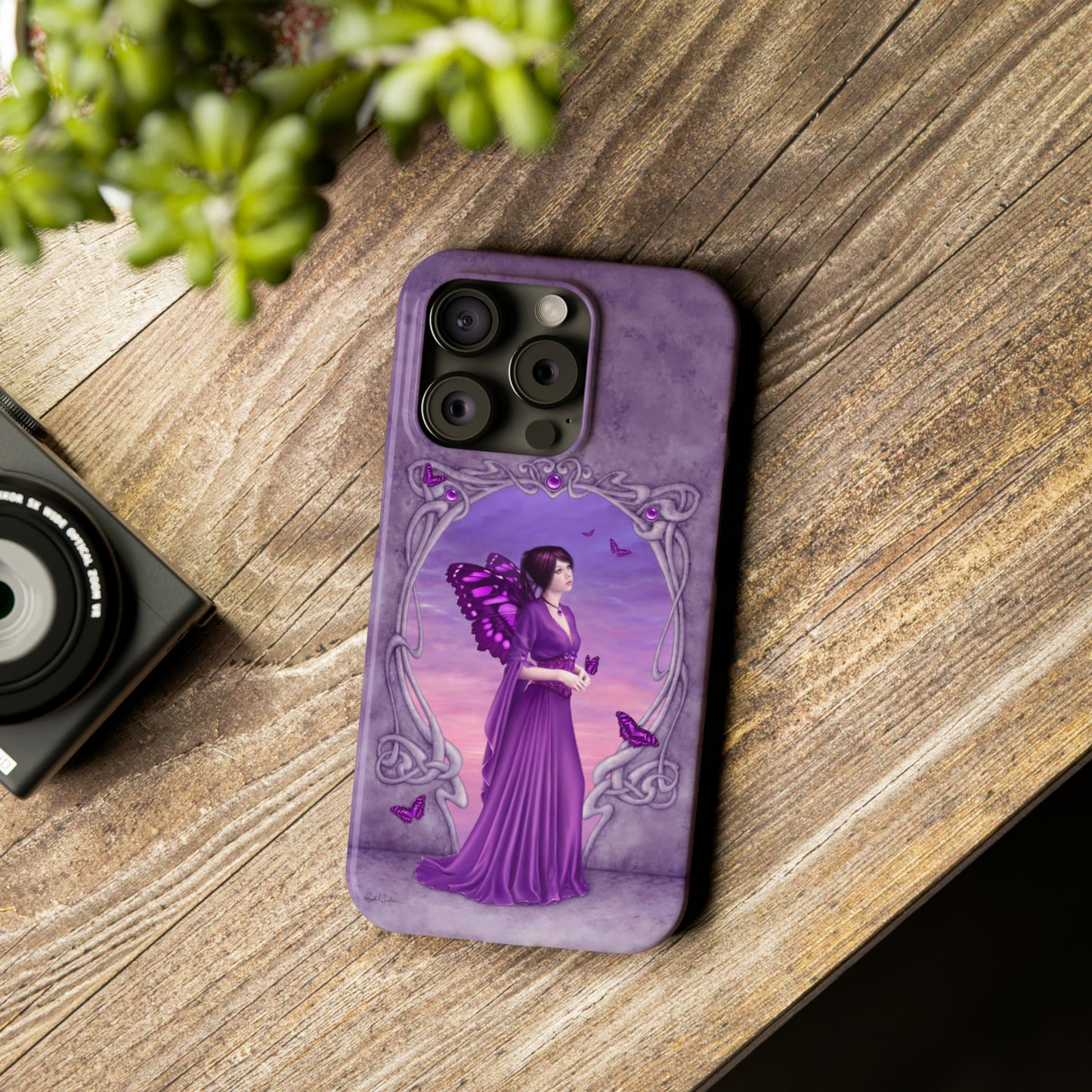 Phone Case - Amethyst Birthstone Fairy
