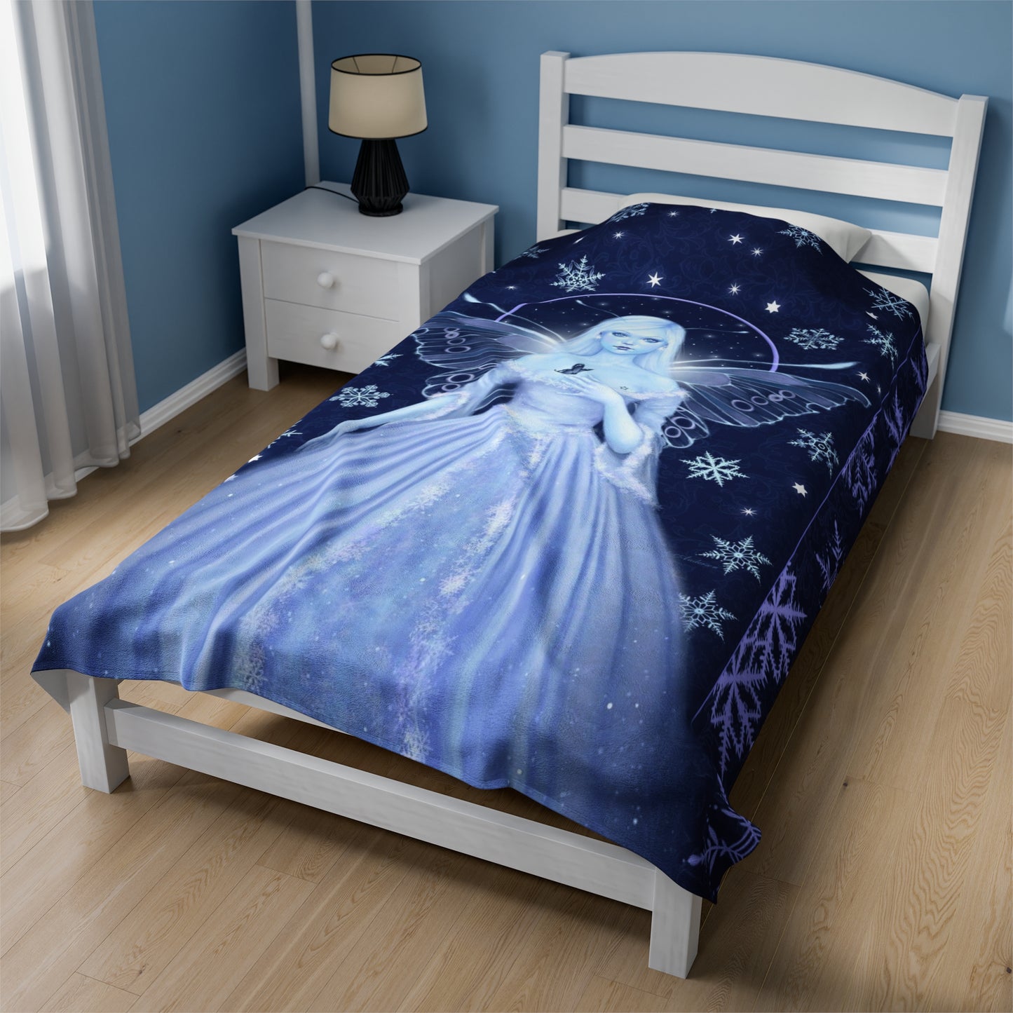 Velveteen Plush Blanket - Snow Fairy