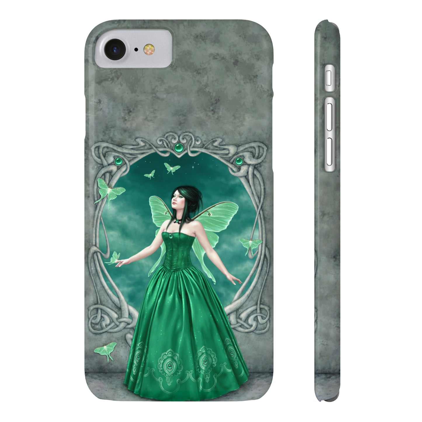Phone Case - Emerald Birthstone Fairy