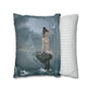 Throw Pillow Cover - Moon Tide