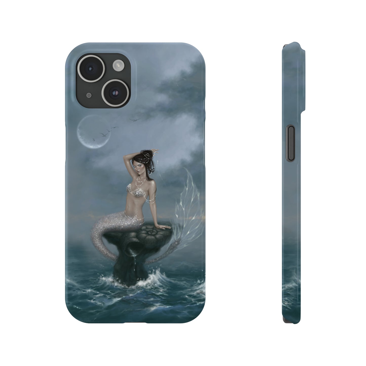 Slim Phone Case - Moon Tide