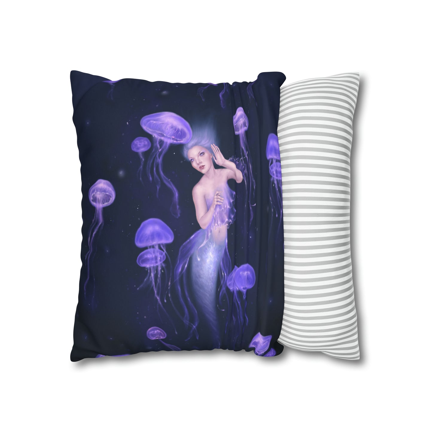 Throw Pillow Cover - Bioluminescence