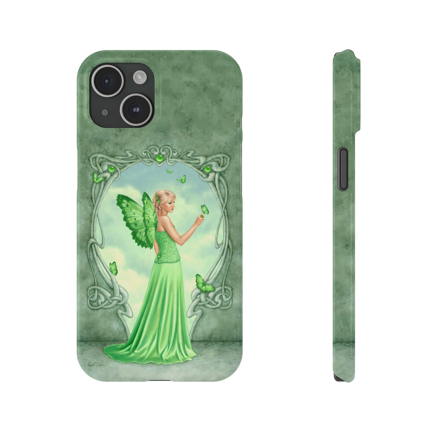 Phone Case - Peridot Birthstone Fairy
