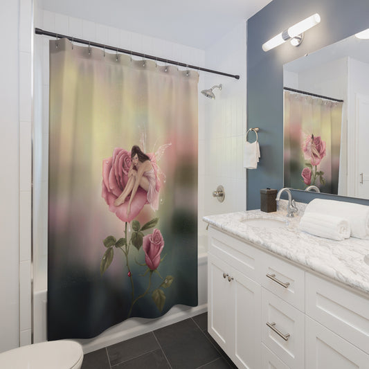 Shower Curtain - Rose