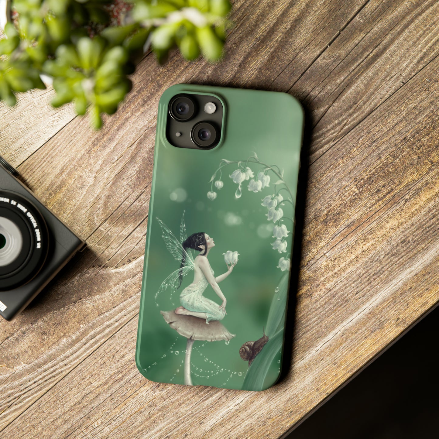 Slim Phone Case - Lily of the Valley