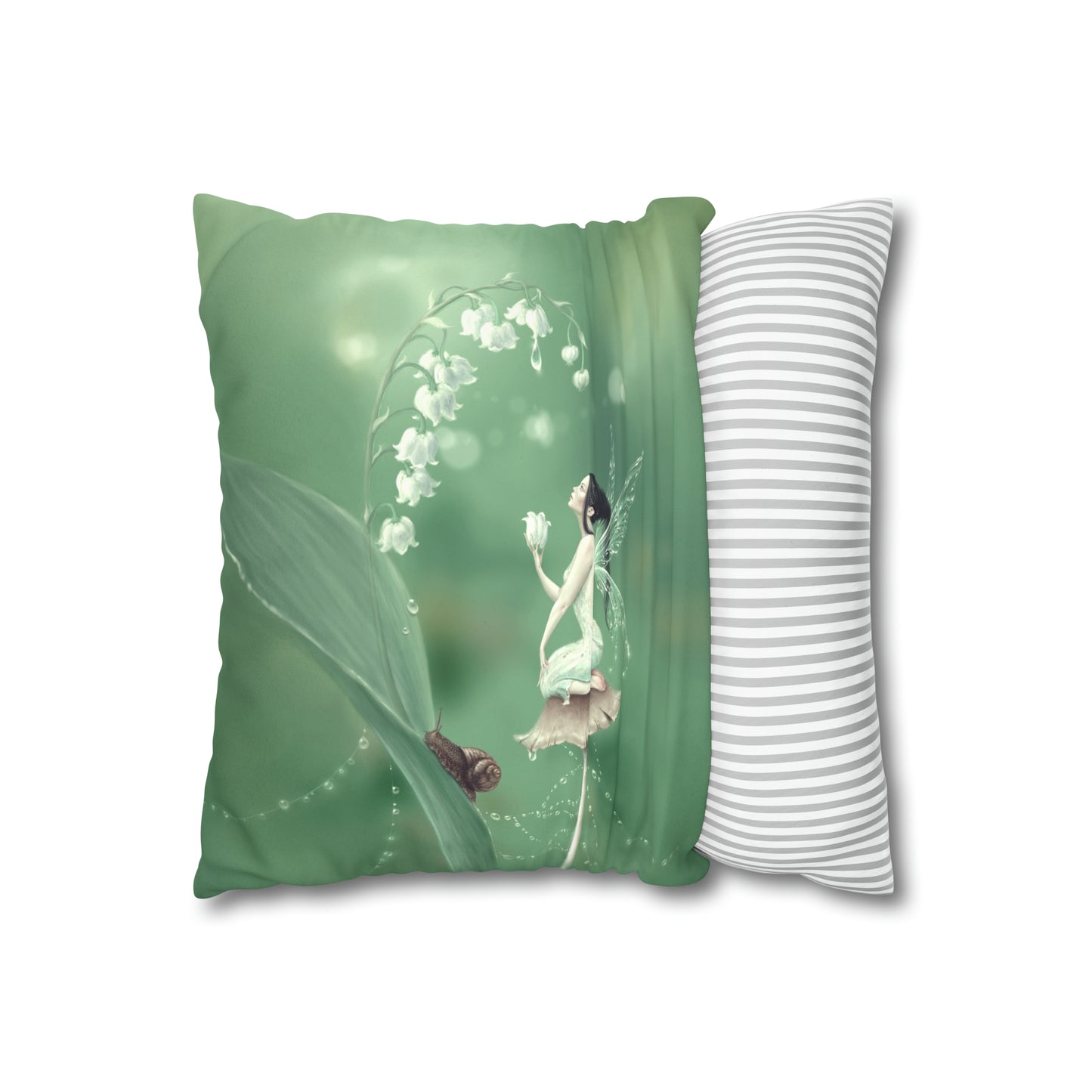 Throw Pillow Cover - Lily of the Valley