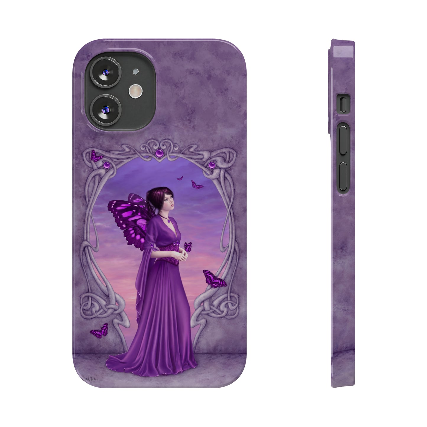 Phone Case - Amethyst Birthstone Fairy