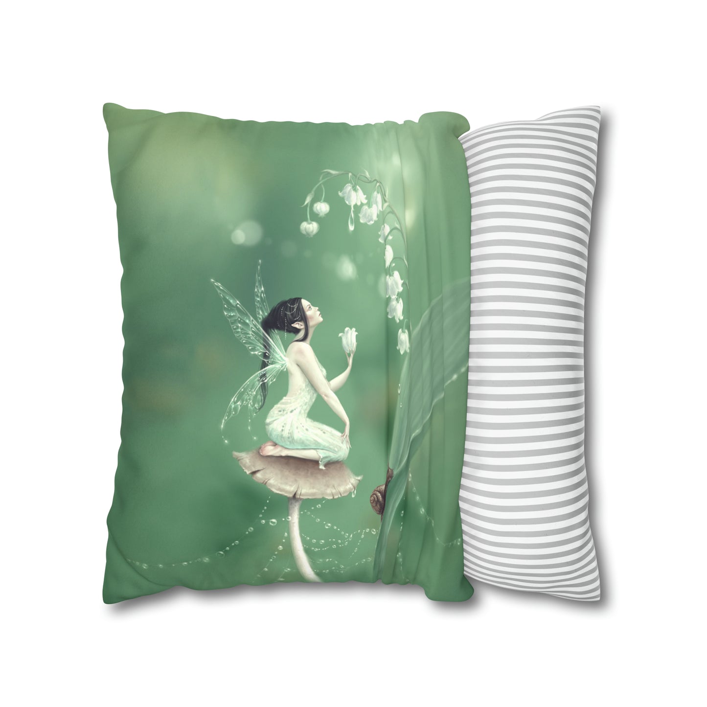 Throw Pillow Cover - Lily of the Valley