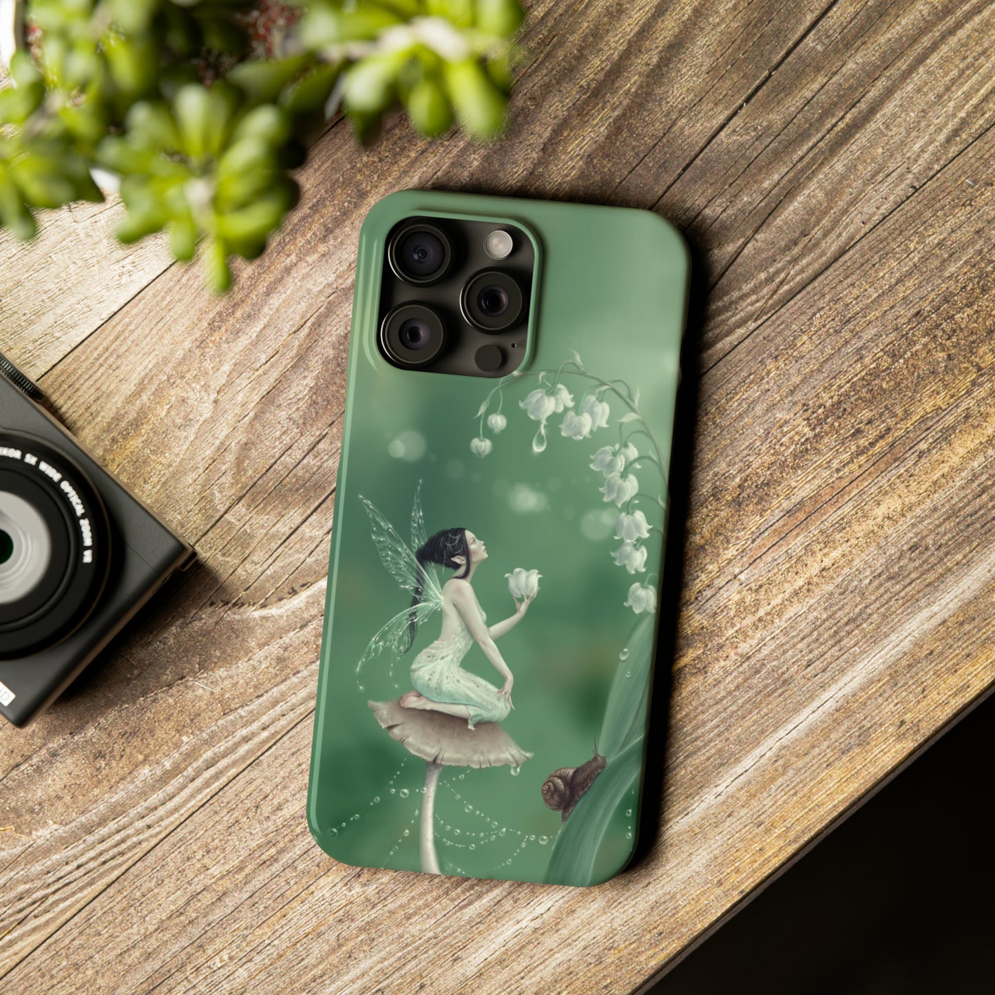 Slim Phone Case - Lily of the Valley