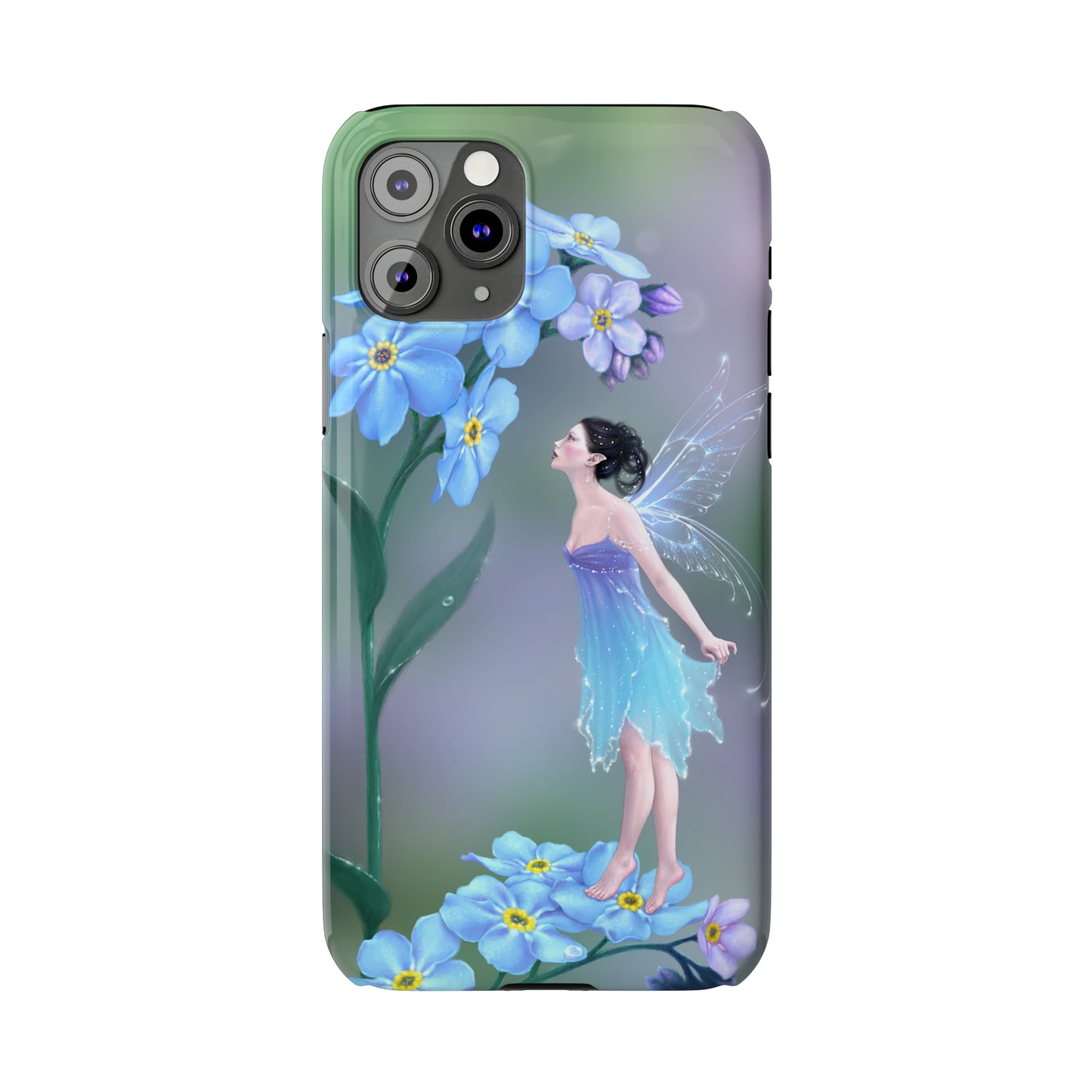 Slim Phone Case - Forget-Me-Not