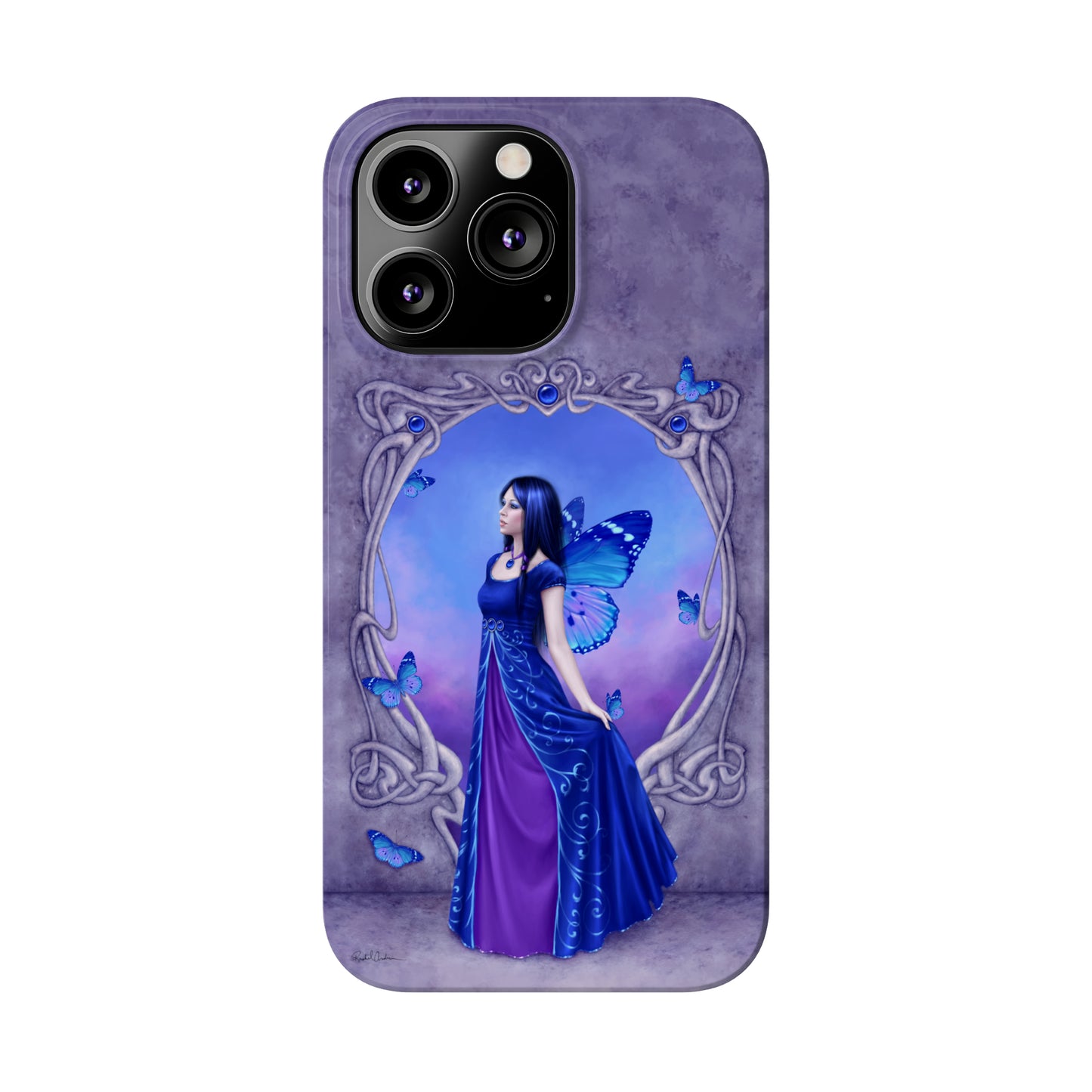 Phone Case - Sapphire Birthstone Fairy