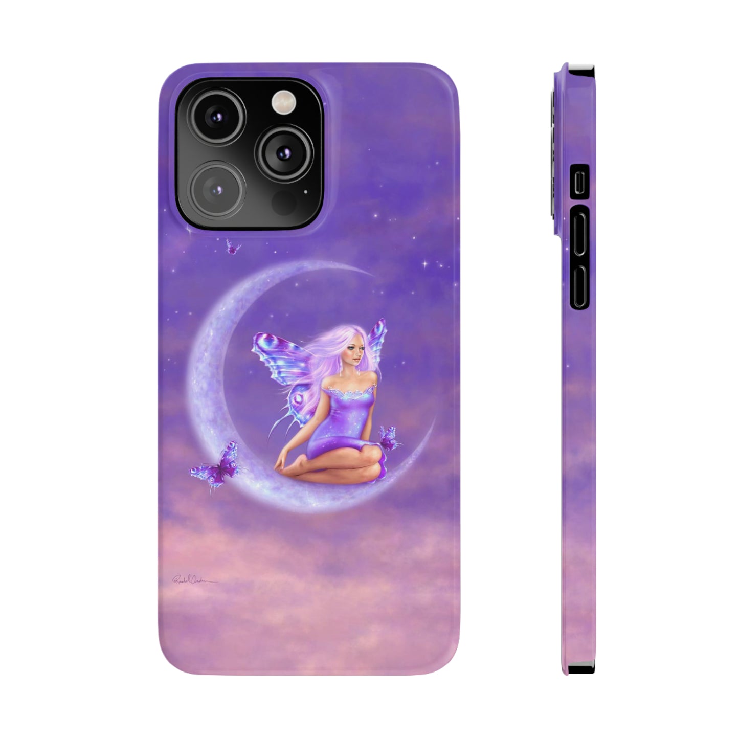 Slim Phone Case - Lavender Moon