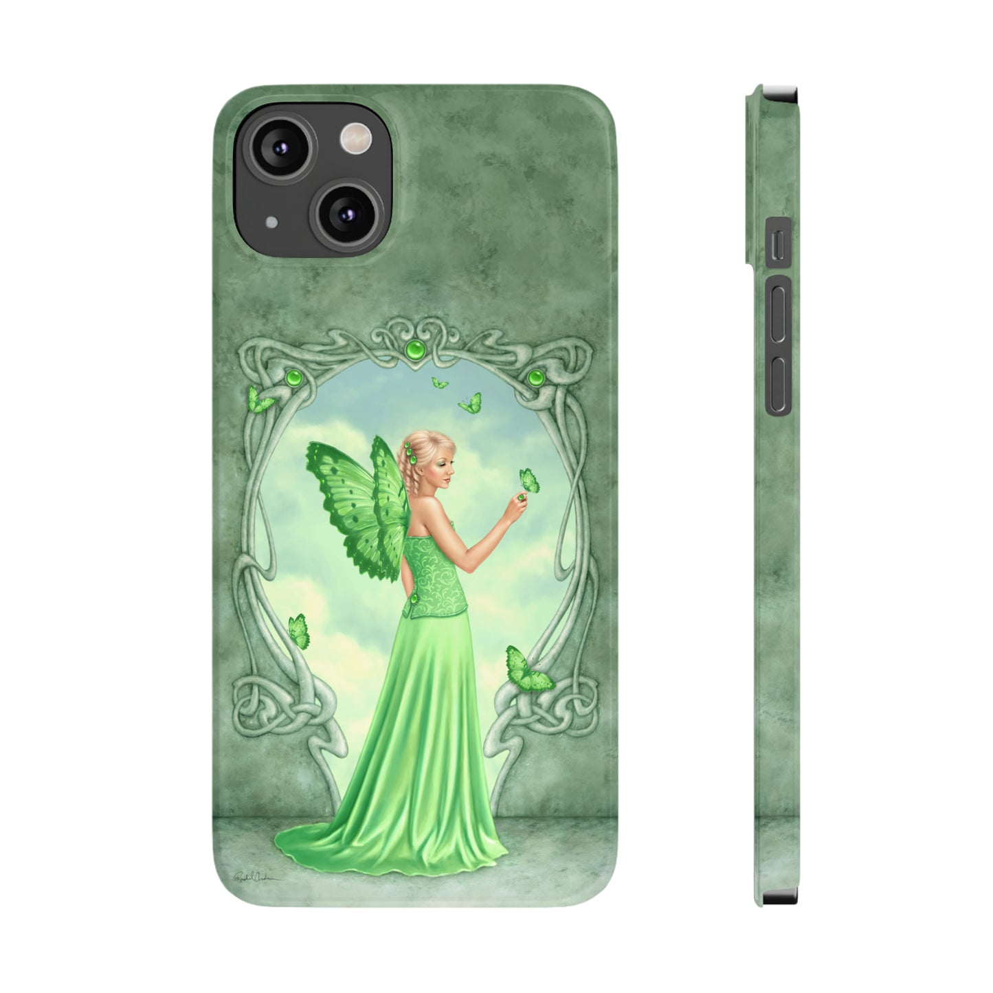 Phone Case - Peridot Birthstone Fairy