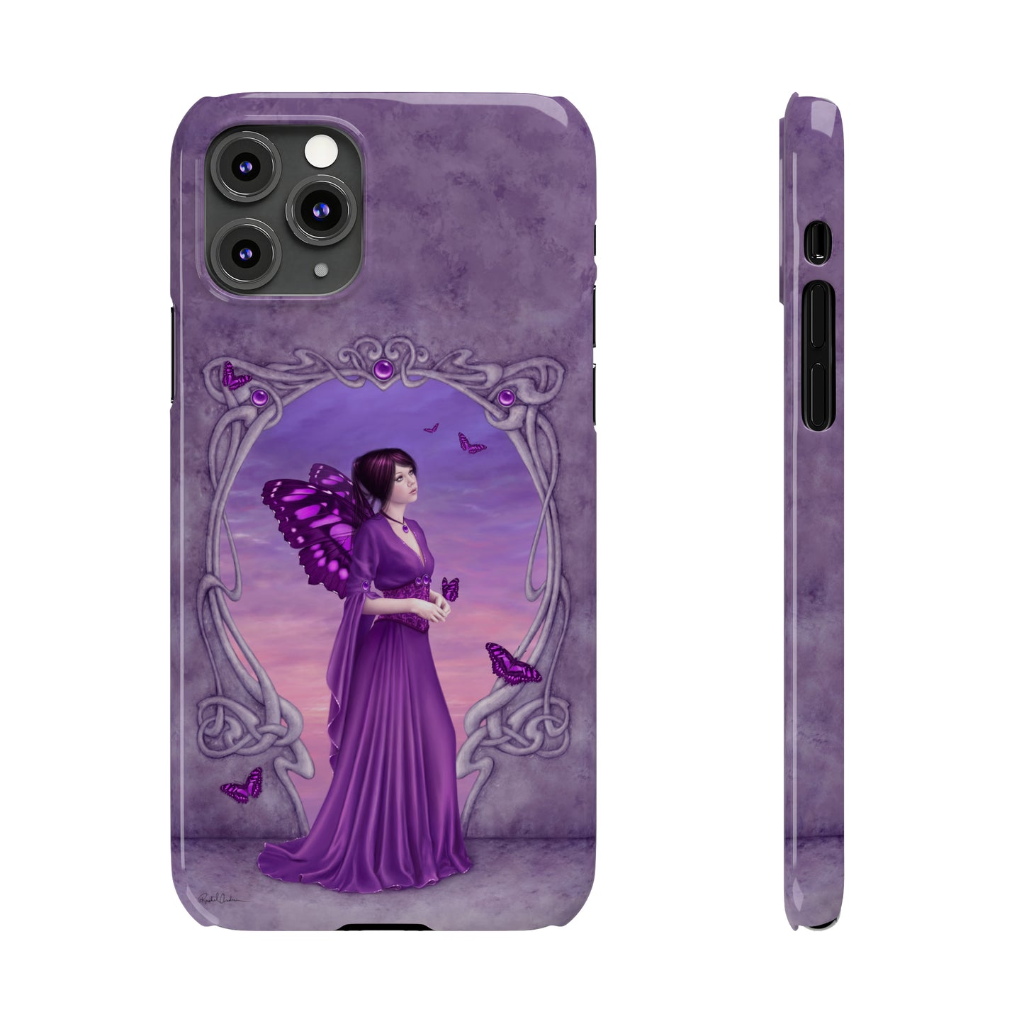 Phone Case - Amethyst Birthstone Fairy