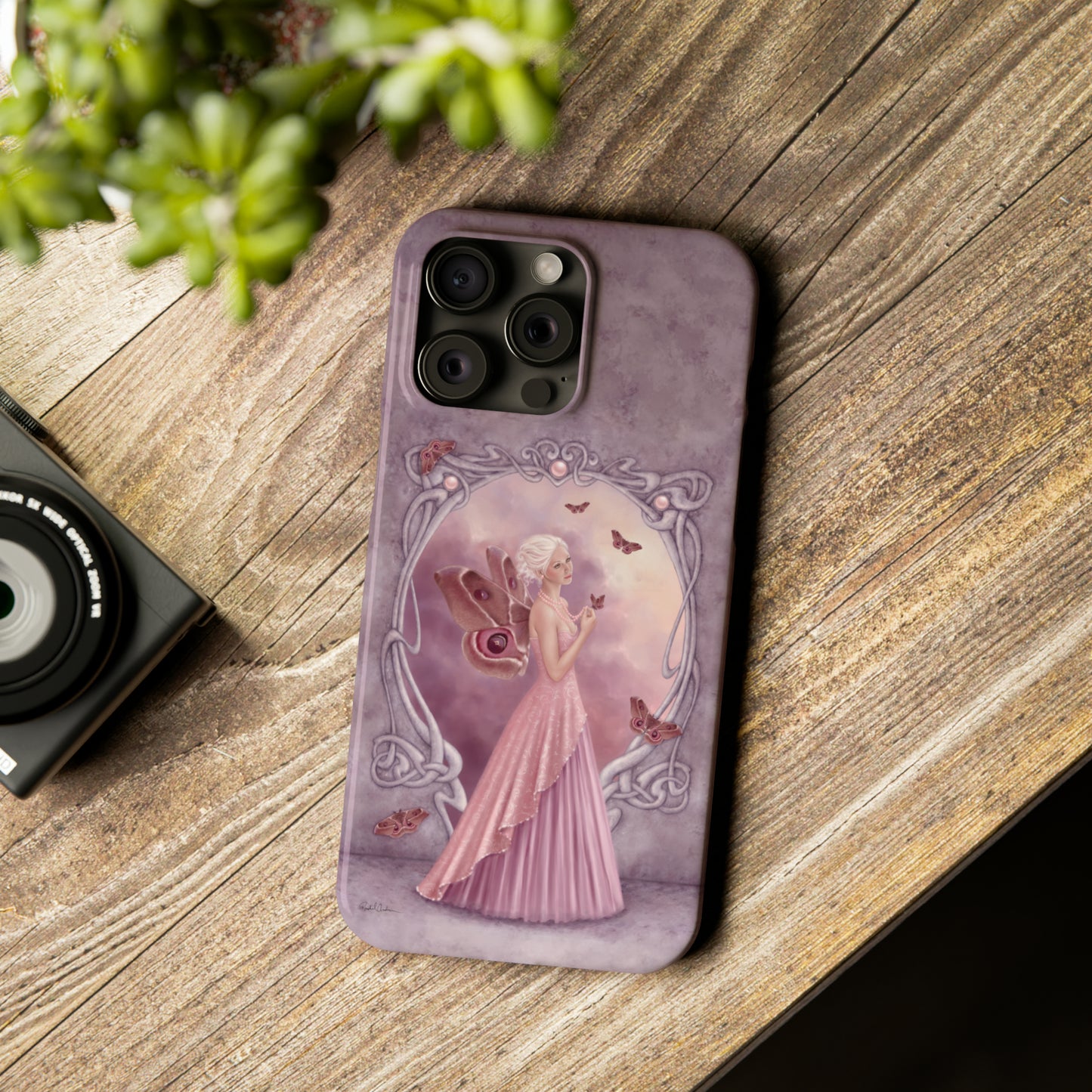 Phone Case - Pearl Birthstone Fairy