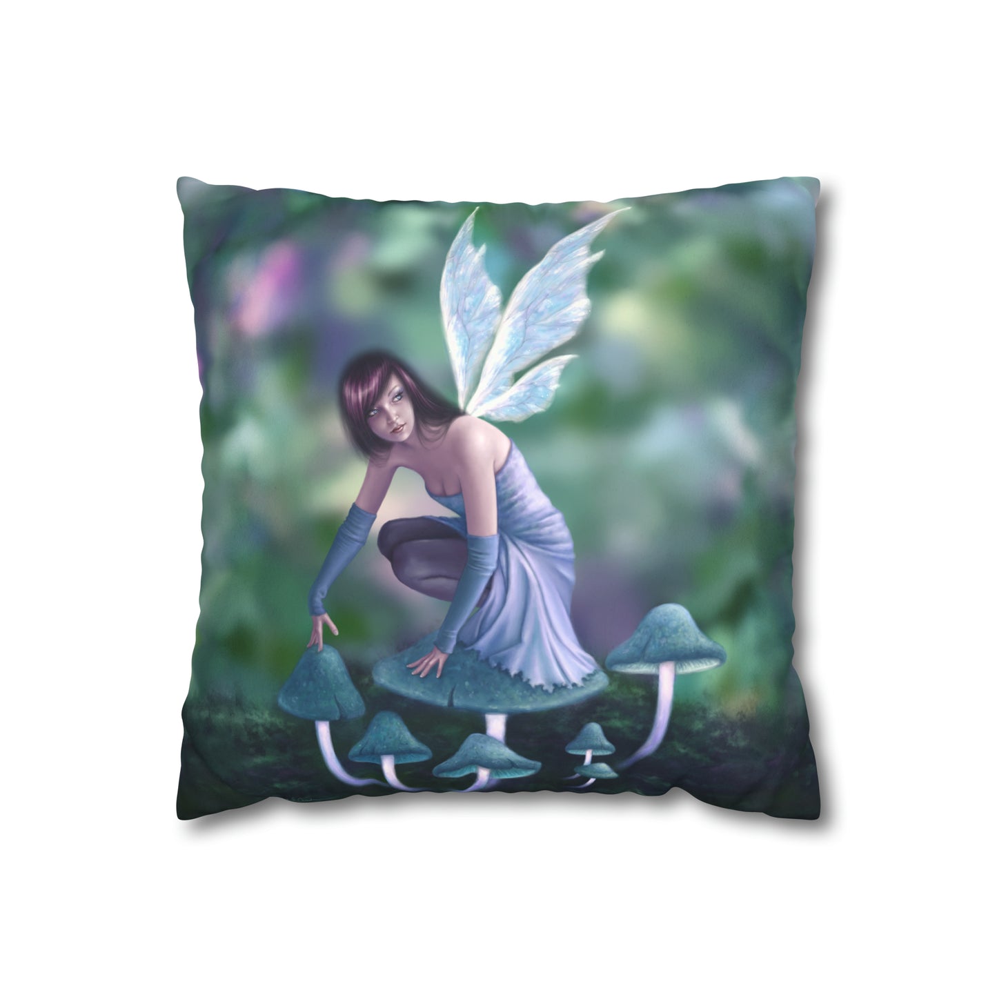 Throw Pillow Cover - Periwinkle