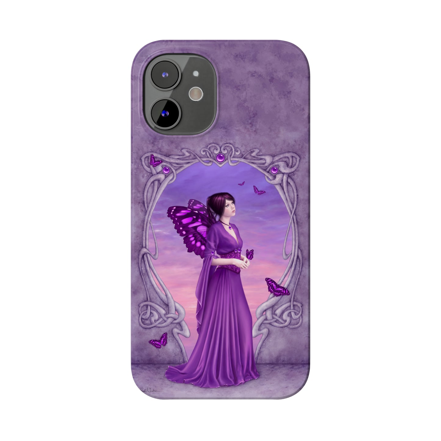 Phone Case - Amethyst Birthstone Fairy
