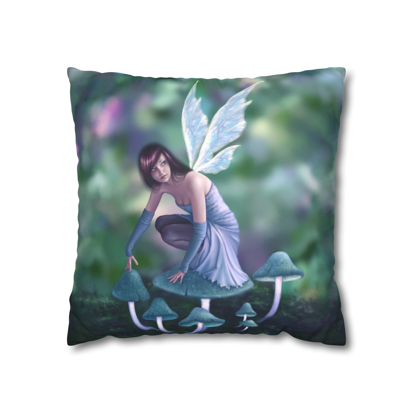 Throw Pillow Cover - Periwinkle