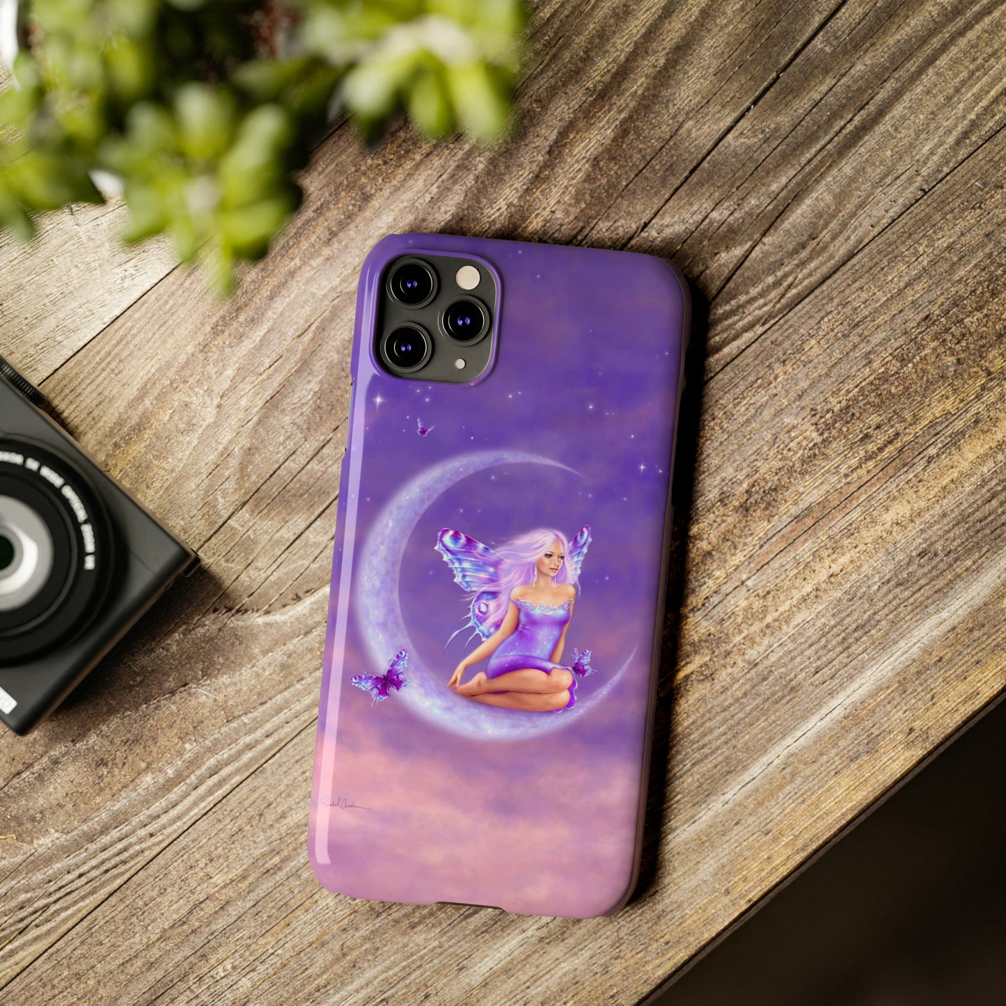 Slim Phone Case - Lavender Moon