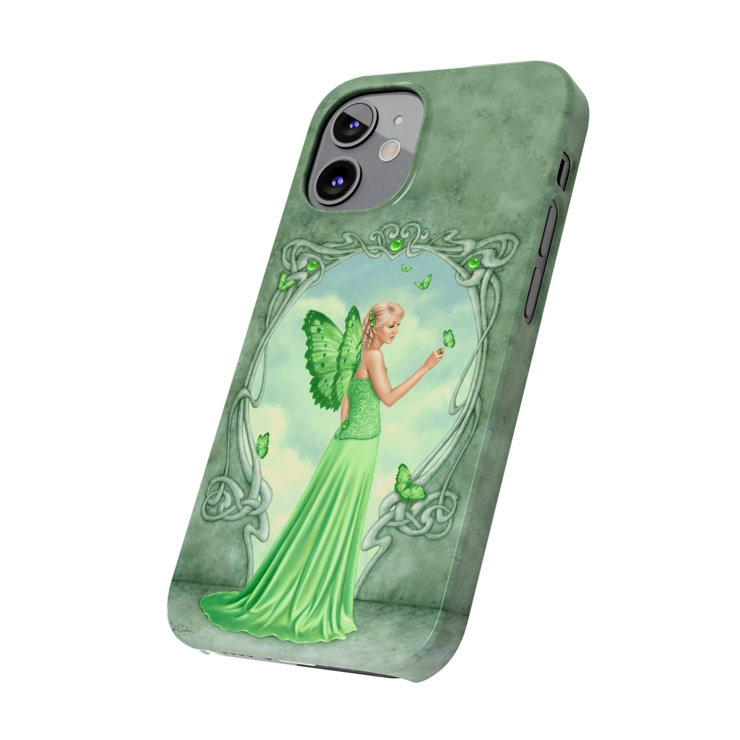 Phone Case - Peridot Birthstone Fairy