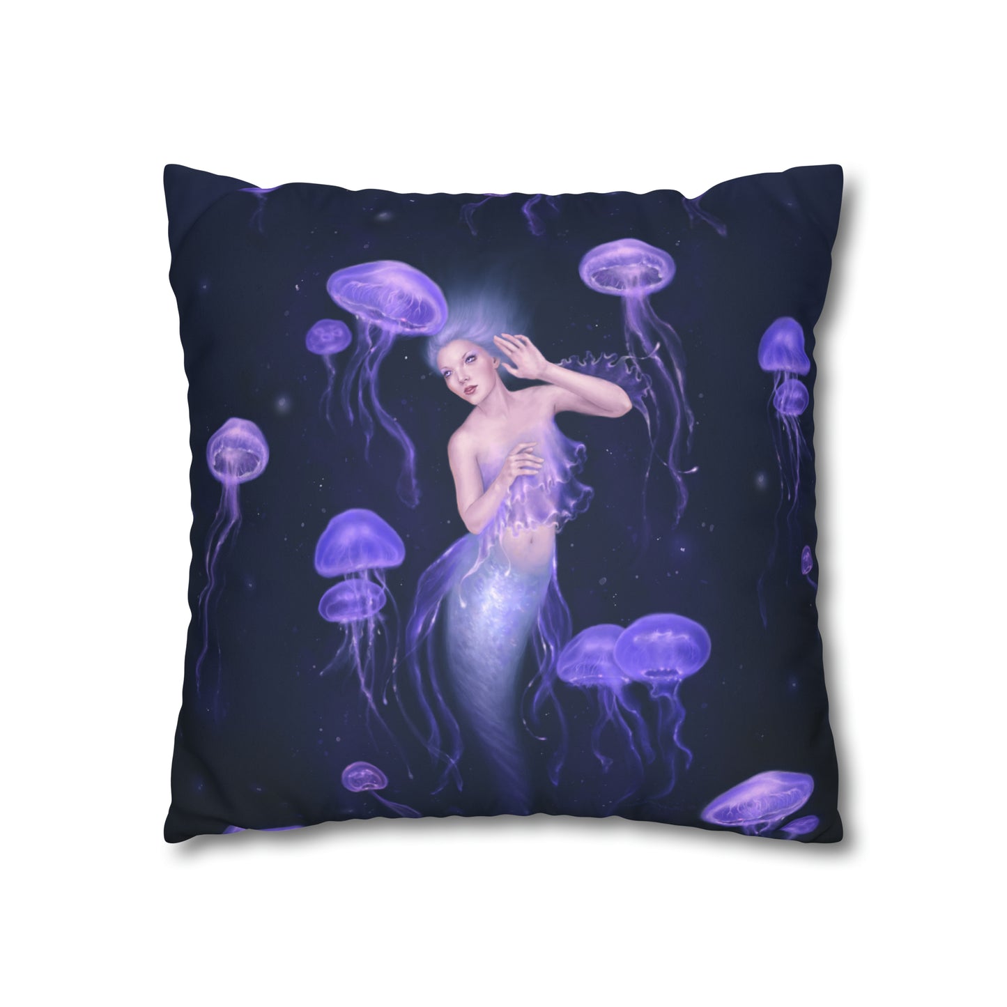 Throw Pillow Cover - Bioluminescence