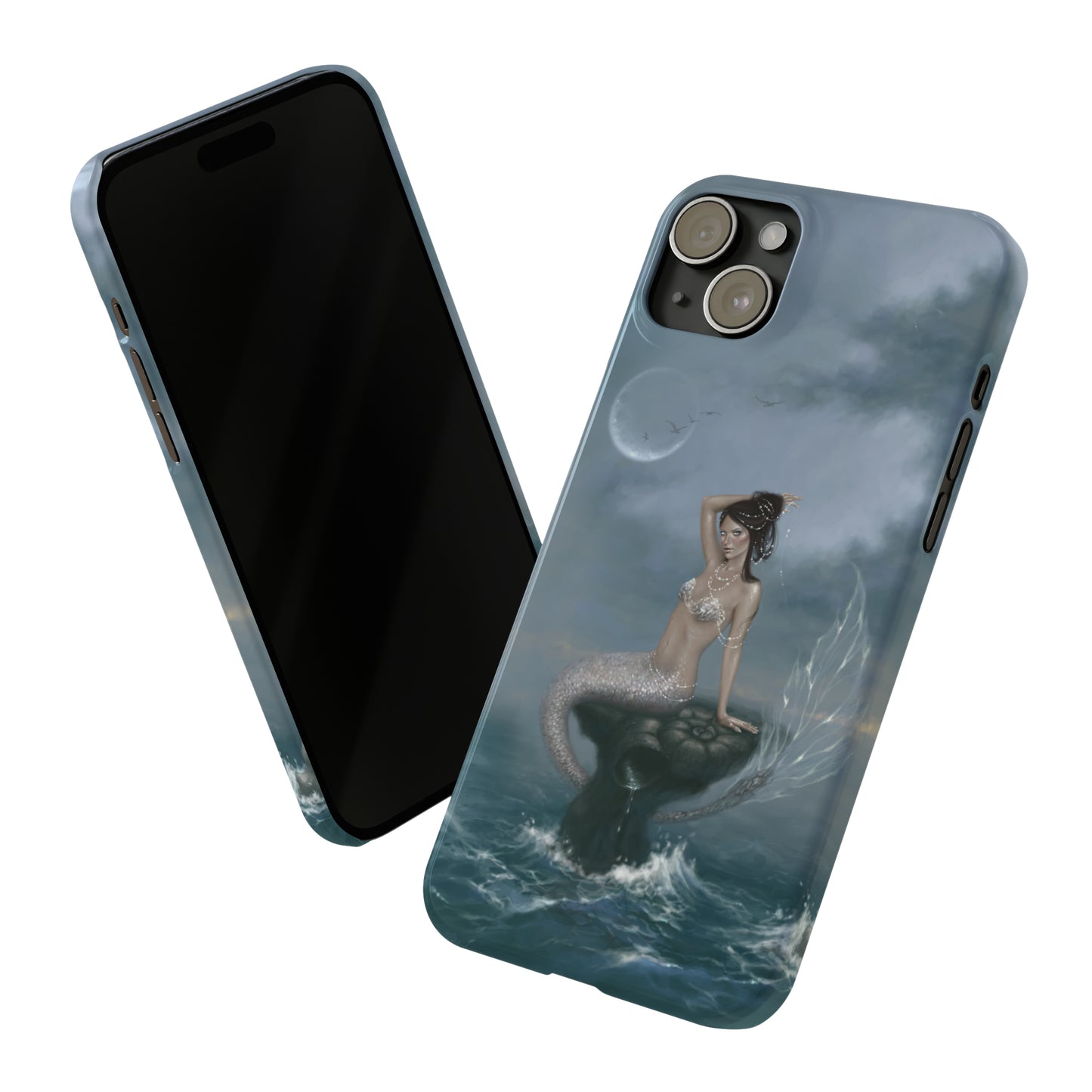 Slim Phone Case - Moon Tide