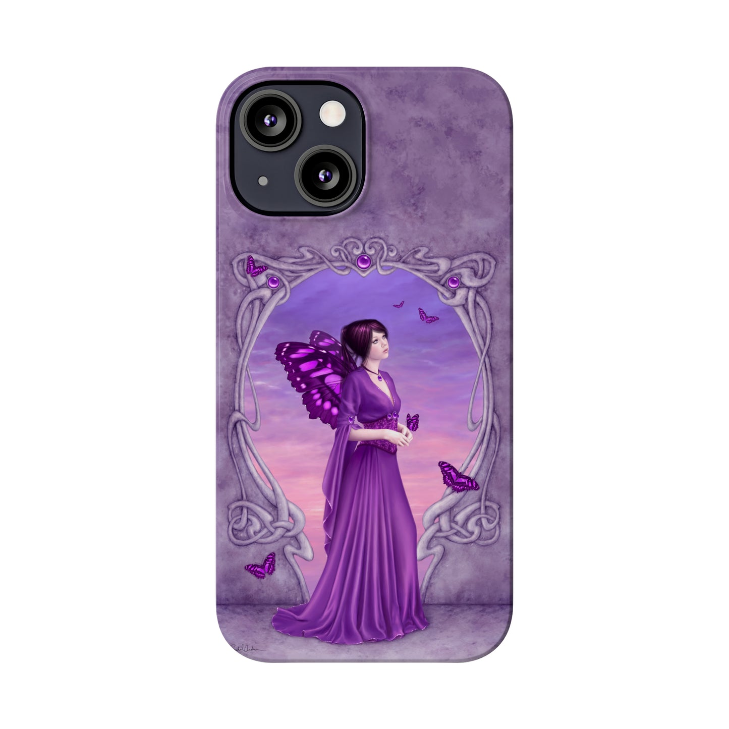 Phone Case - Amethyst Birthstone Fairy