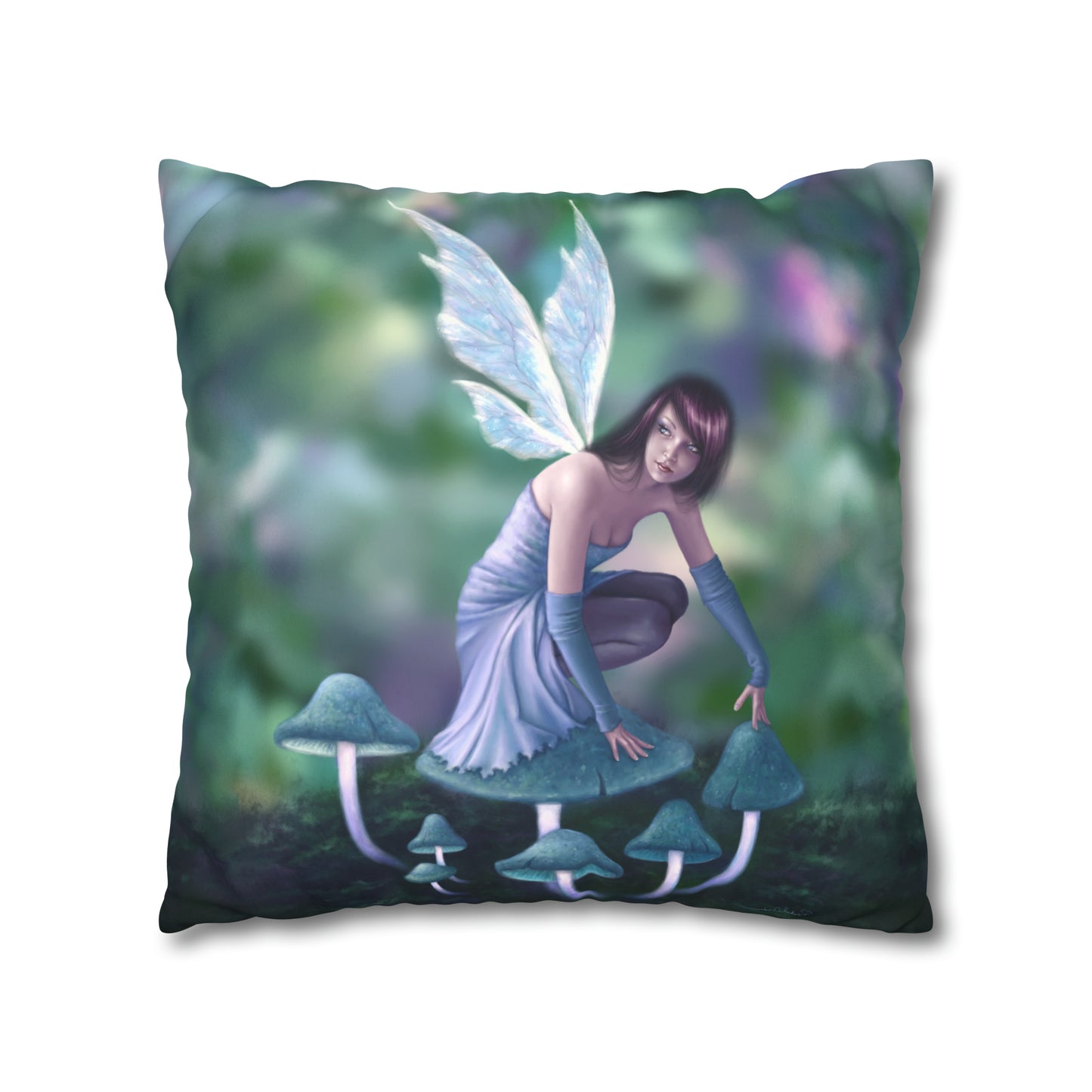 Throw Pillow Cover - Periwinkle