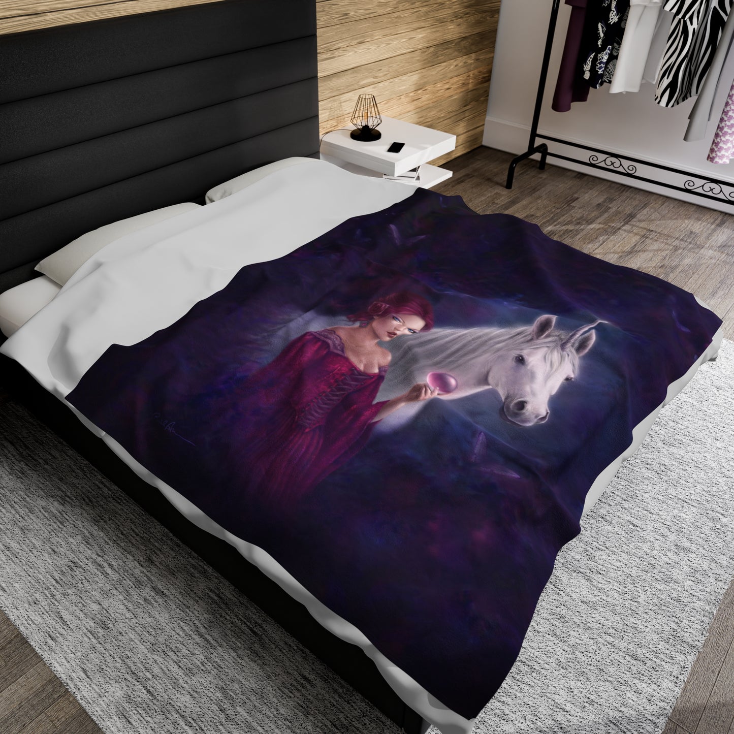 Velveteen Plush Blanket - The Mystic