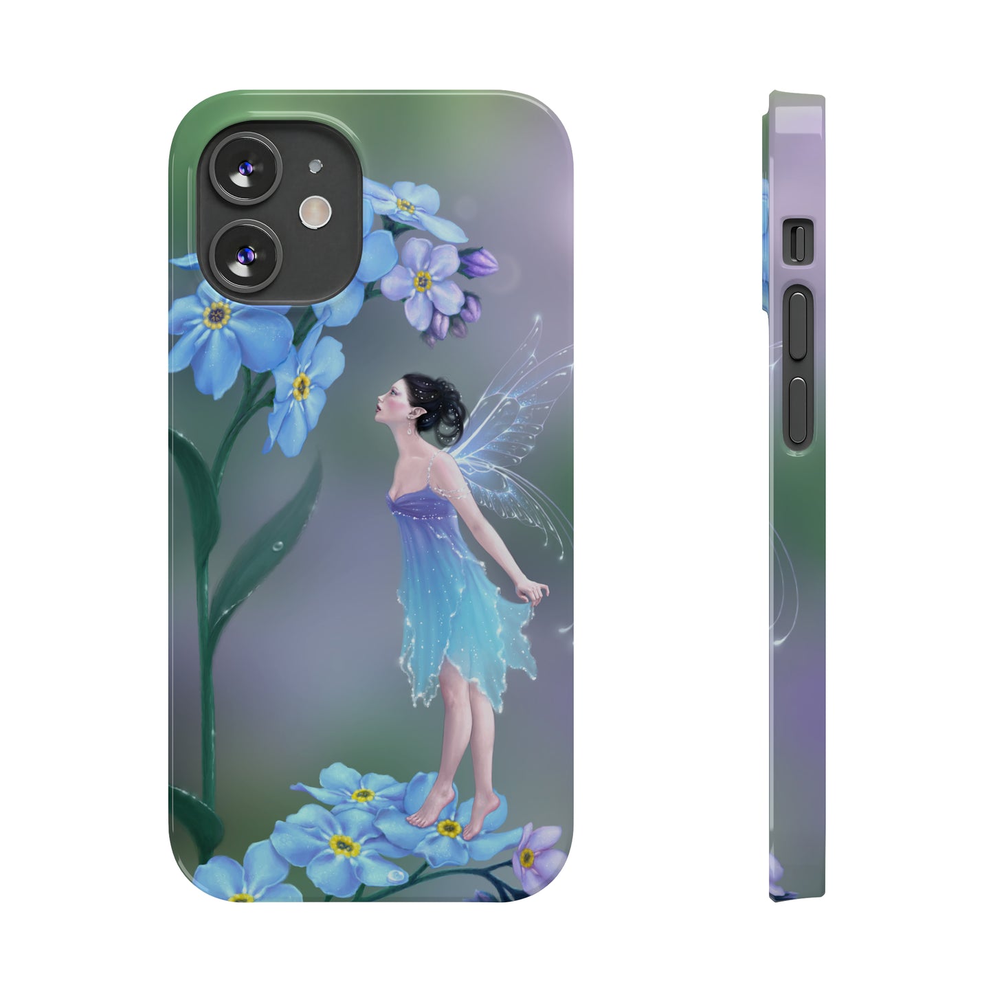 Slim Phone Case - Forget-Me-Not